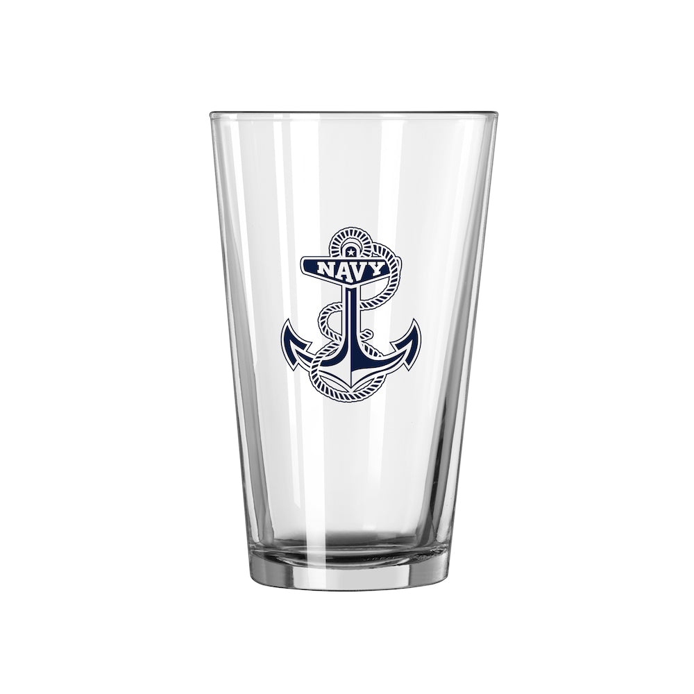 Navy Midshipmen pint glass