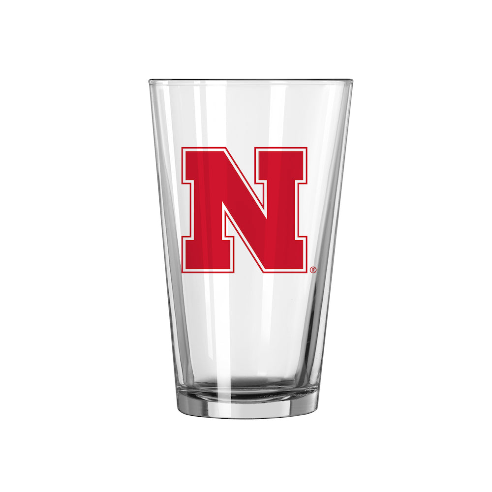Nebraska Cornhuskers pint glass