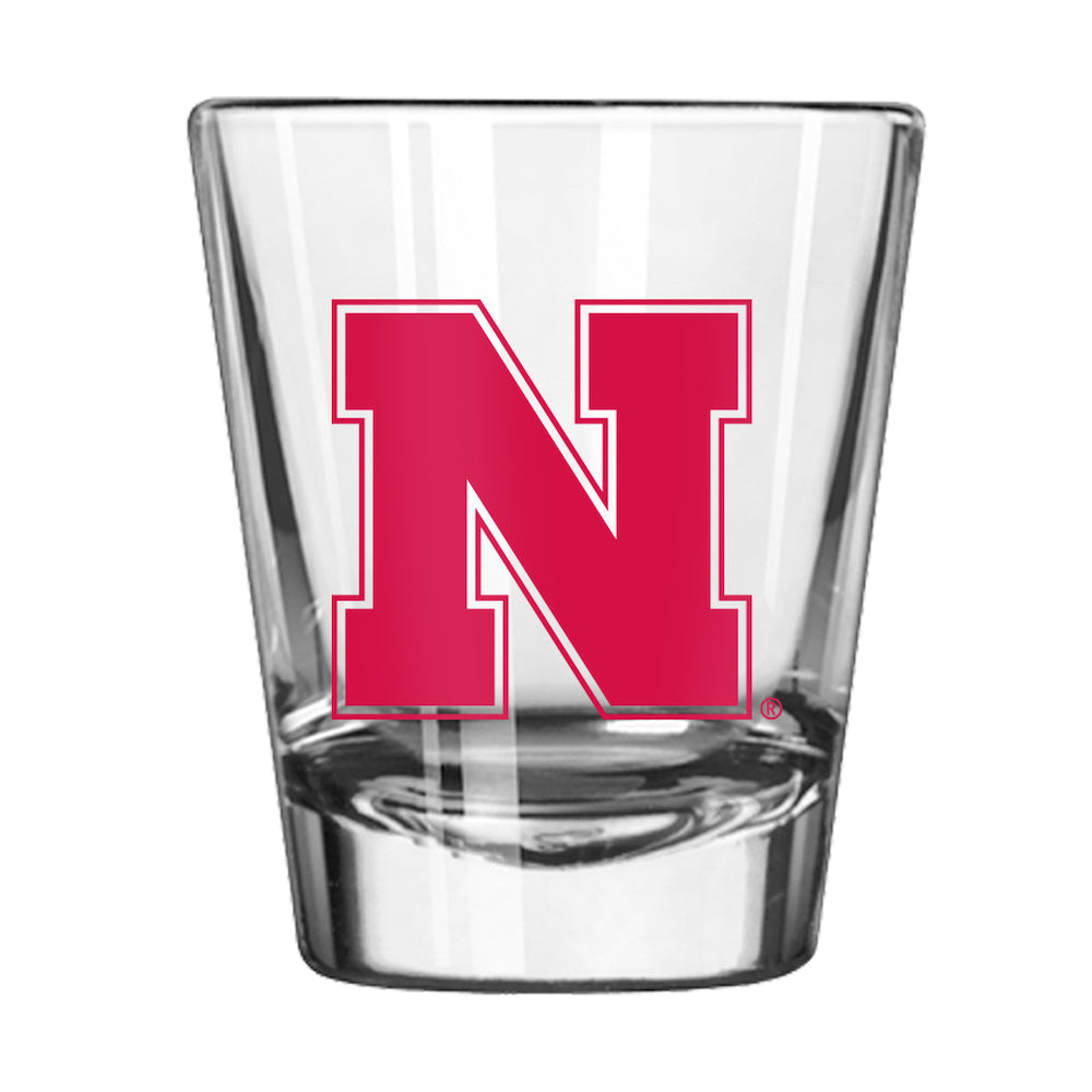 Nebraska Cornhuskers shot glass