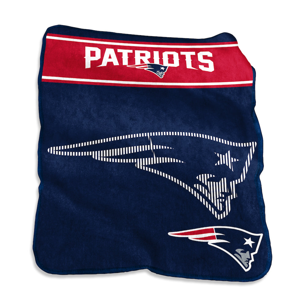 New England Patriots Large Raschel blanket