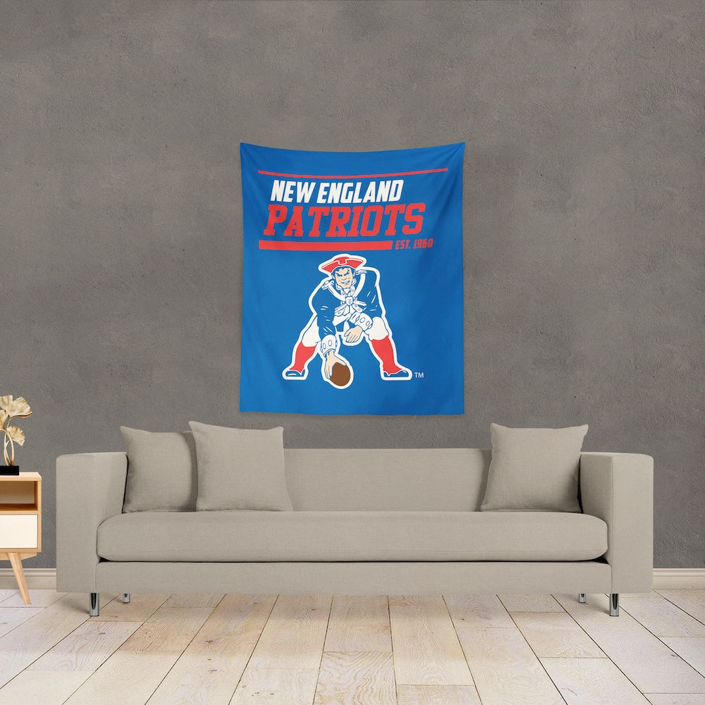 New England Patriots Premium Throwback Wall Hanging 3