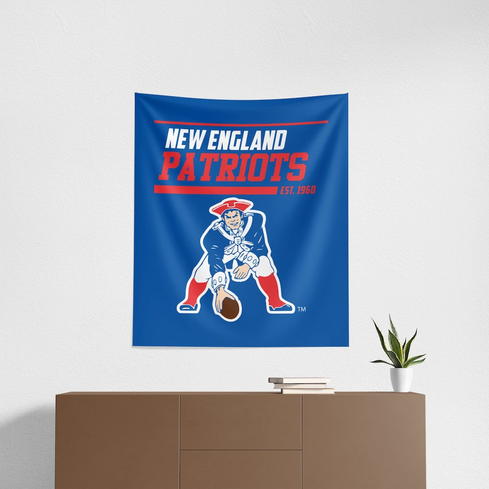 New England Patriots Premium Throwback Wall Hanging