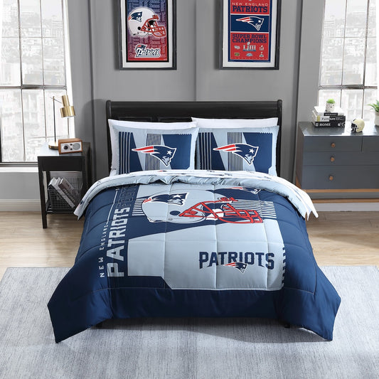 New England Patriots full size bed in a bag