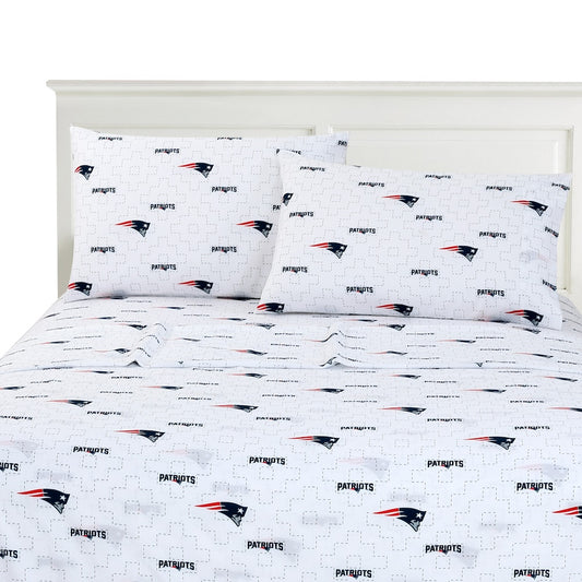 New England Patriots logo bedsheet set
