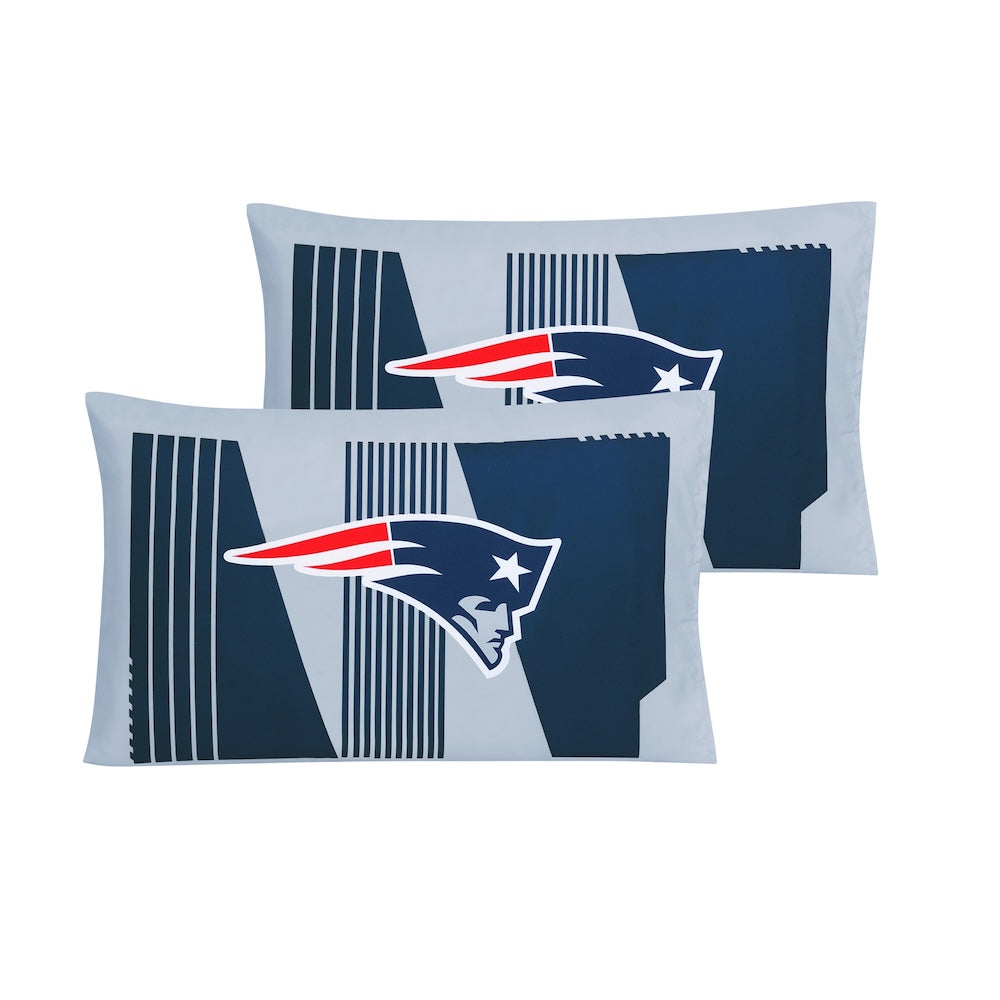 New England Patriots pillow shams