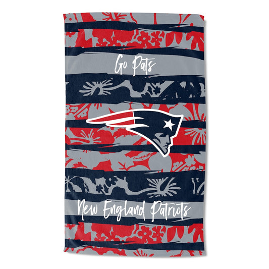 New England Patriots Pocket OVERSIZED Beach Towel