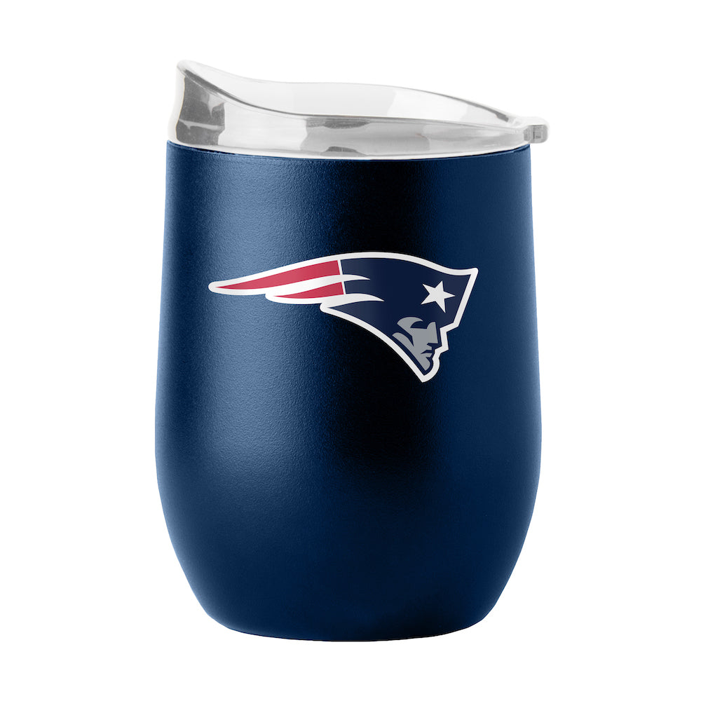 New England Patriots curved drink tumbler