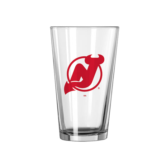 New Jersey Devils pint glass