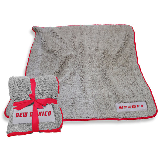 New Mexico Lobos Frosty Fleece blanket