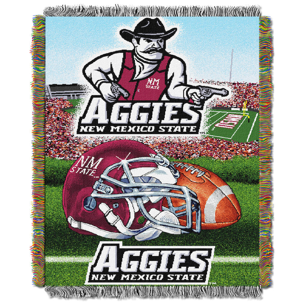 New Mexico State Aggies woven home field tapestry