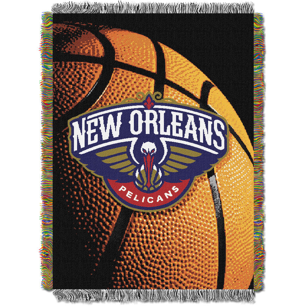 New Orleans Pelicans woven photo tapestry