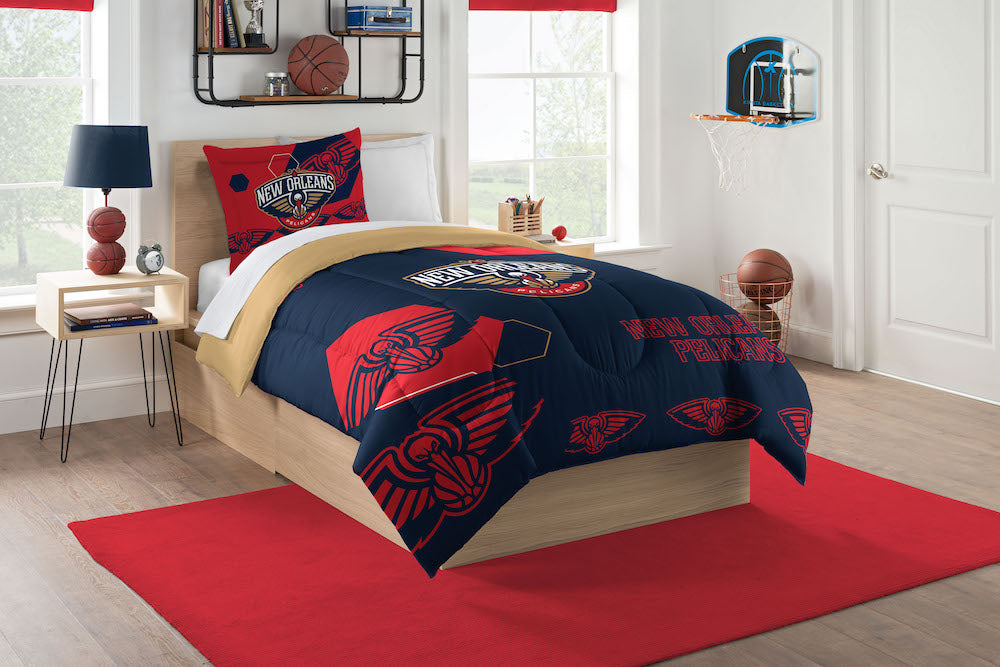 New Orleans Pelicans twin size comforter set