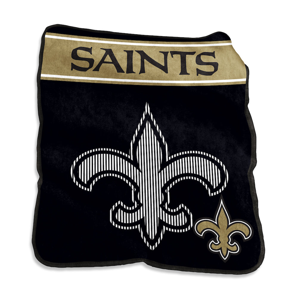 New Orleans Saints Large Raschel blanket