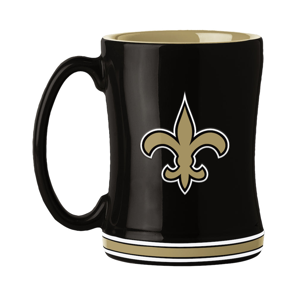 New Orleans Saints relief coffee mug