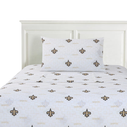 New Orleans Saints Twin Sheets