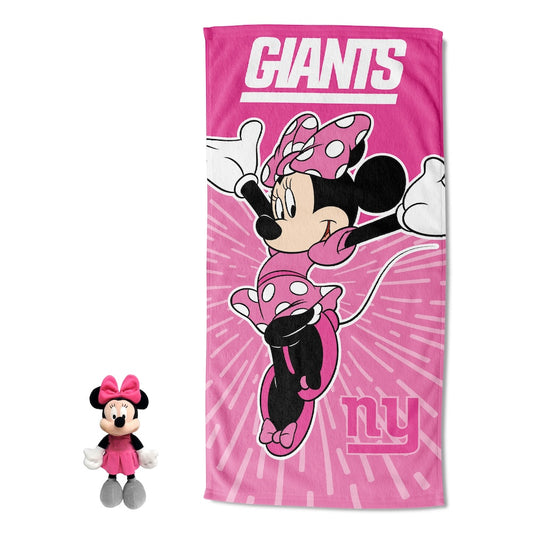 New York Giants Minnie Mouse Hugger and Towel