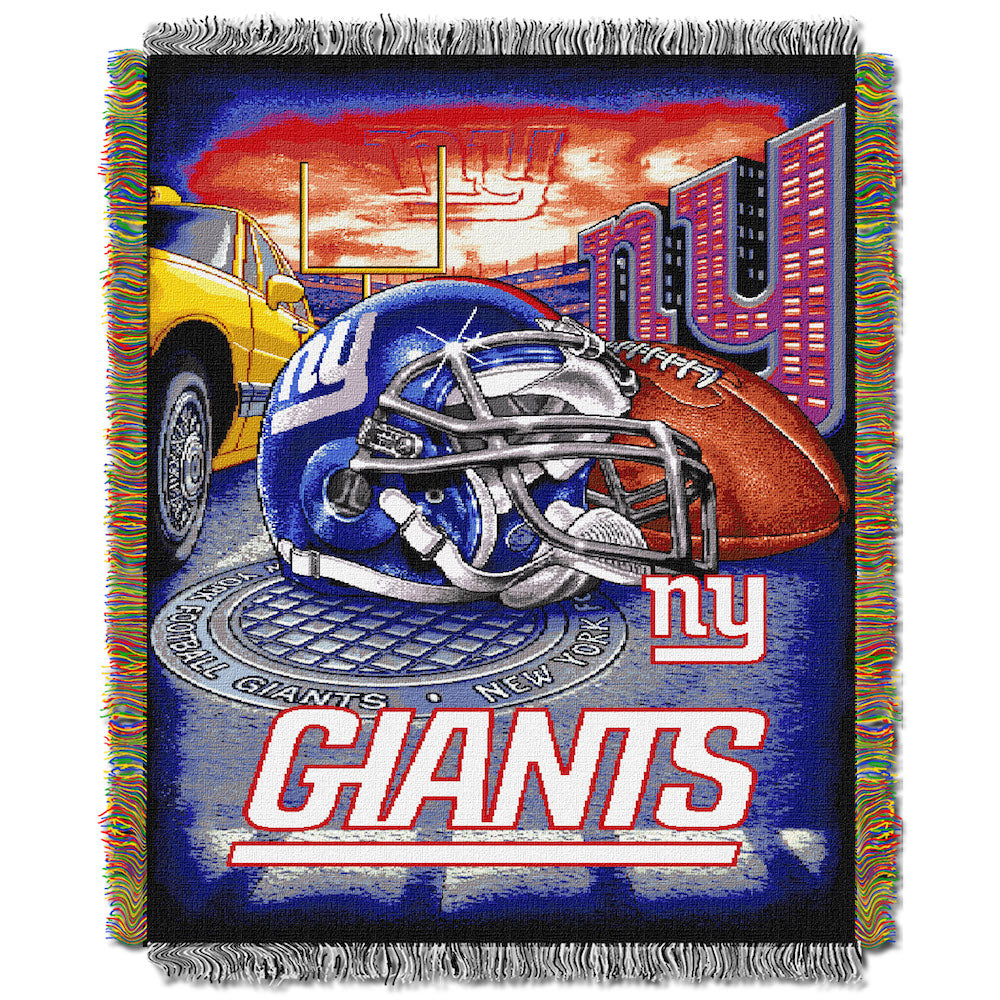 New York Giants woven home field tapestry