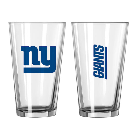 New York Giants pint glass