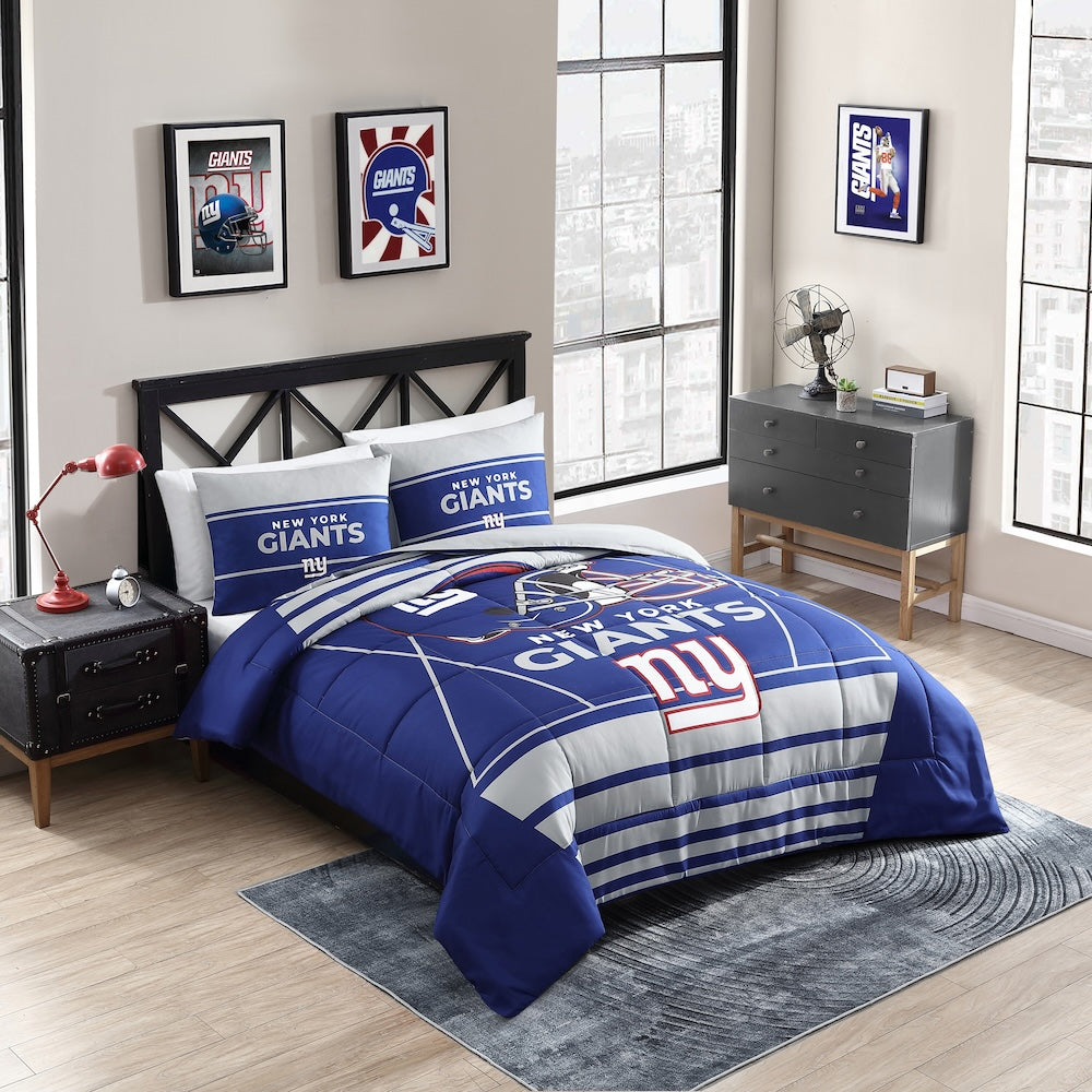 New York Giants queen size comforter set