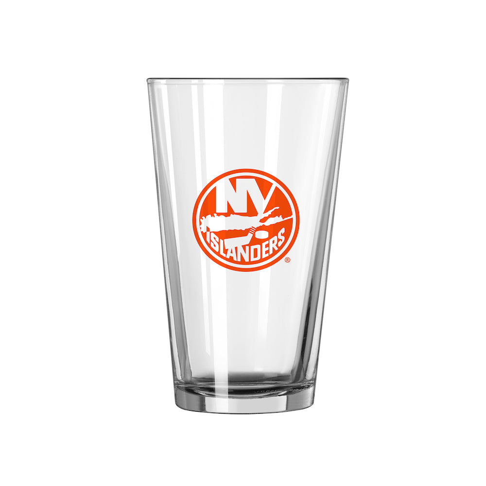 New York Islanders pint glass