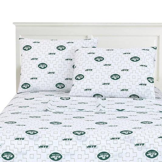 New York Jets logo bedsheet set