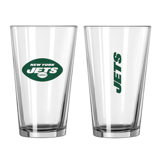 New York Jets pint glass