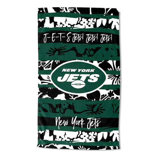 New York Jets Pocket OVERSIZED Beach Towel