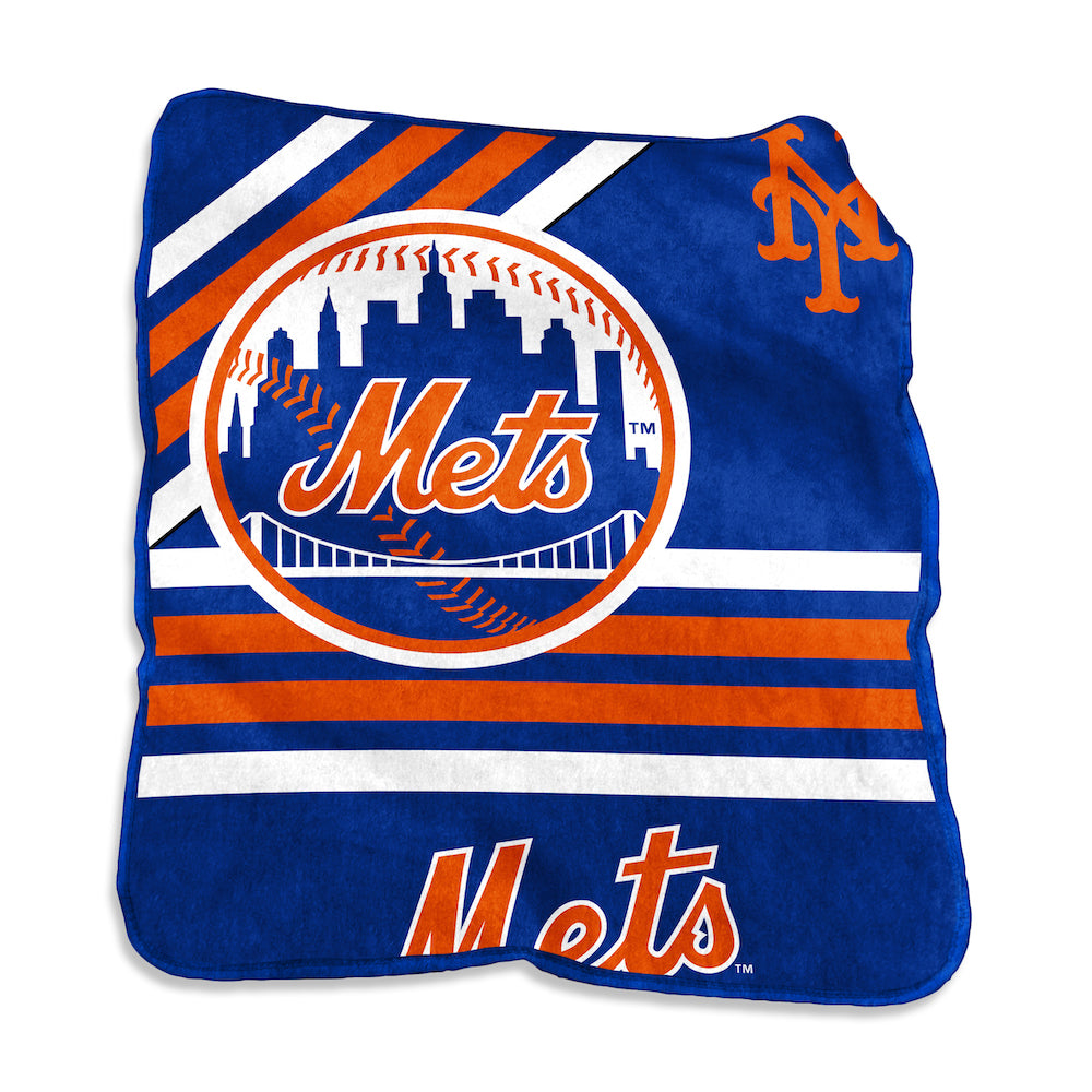 New York Mets Raschel throw blanket