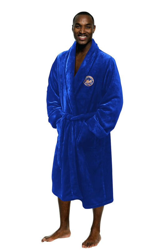 New York Mets silk touch bathrobe