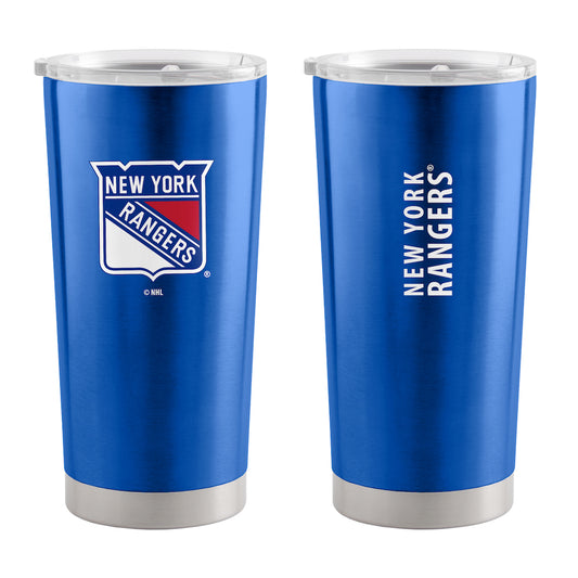 New York Rangers 20 oz stainless steel travel tumbler