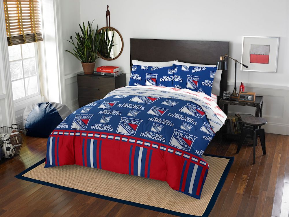New York Rangers queen size bed in a bag