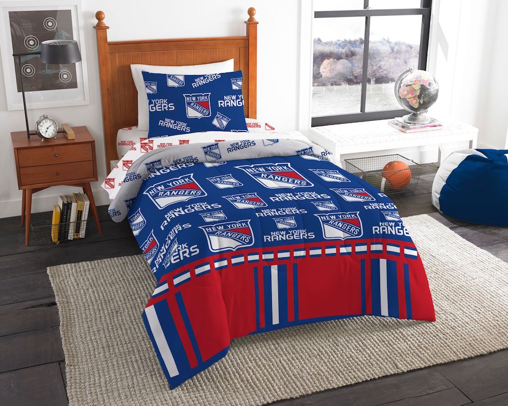 New York Rangers twin size bed in a bag