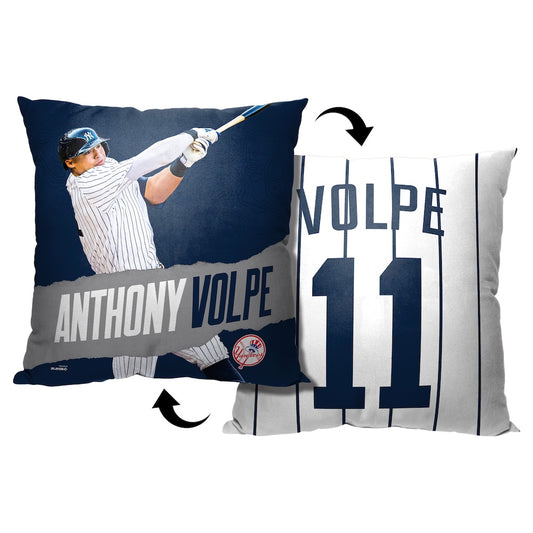 New York Yankees Anthony Volpe throw pillow