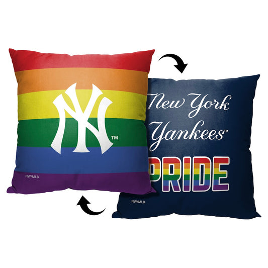 New York Yankees PRIDE throw pillow