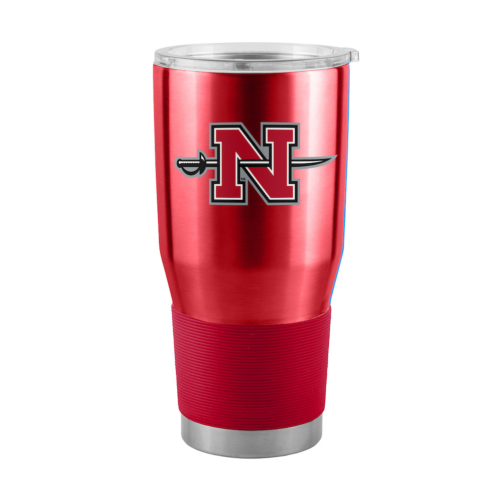 Nicholls State Colonels 30 oz stainless steel travel tumbler