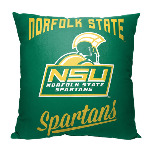 Norfolk State Spartans OFFICIAL throw pillow
