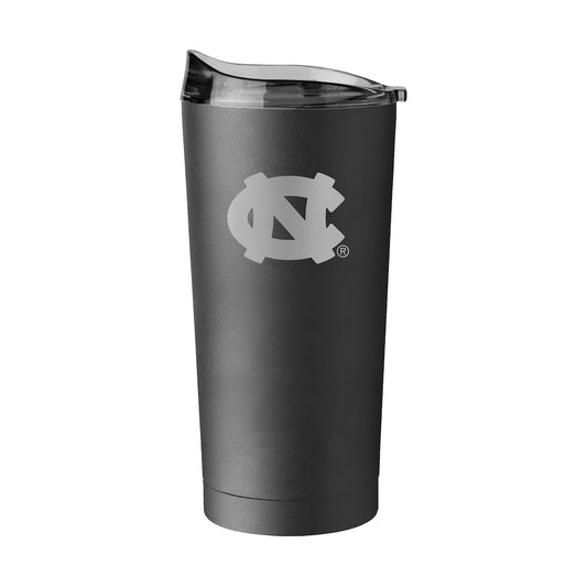 North Carolina Tar Heels 20 oz black etch travel tumbler