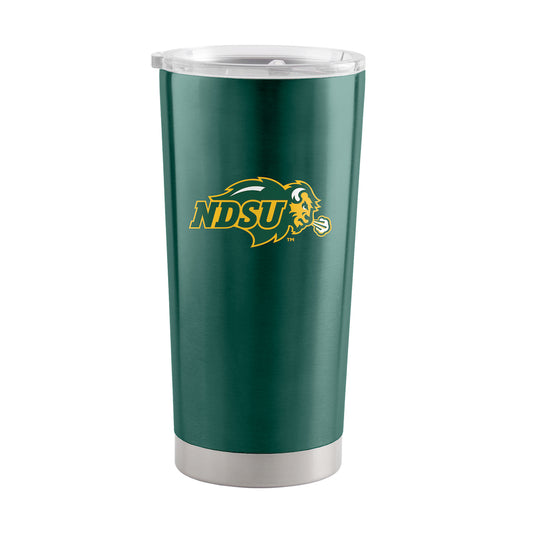 North Dakota State Bison 20 oz stainless steel travel tumbler