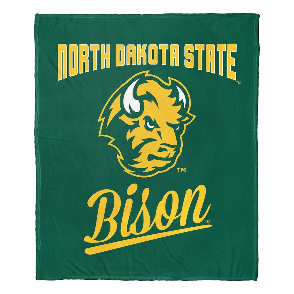 North Dakota State Bison official silk touch throw blanket