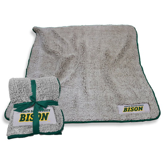 North Dakota State Bison Frosty Fleece blanket
