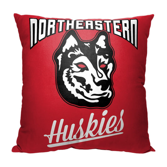 Northeastern Huskies OFFICIAL throw pillow