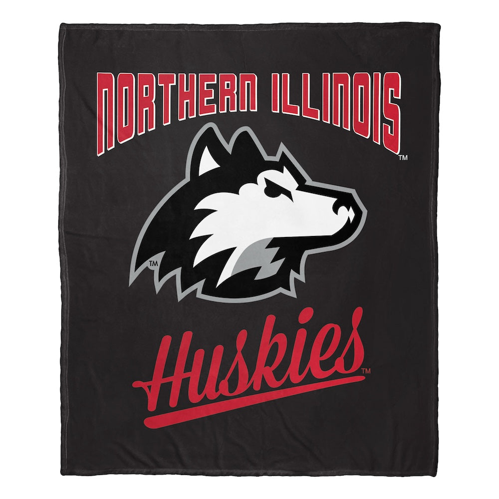 Northern Illinois Huskies official silk touch throw blanket