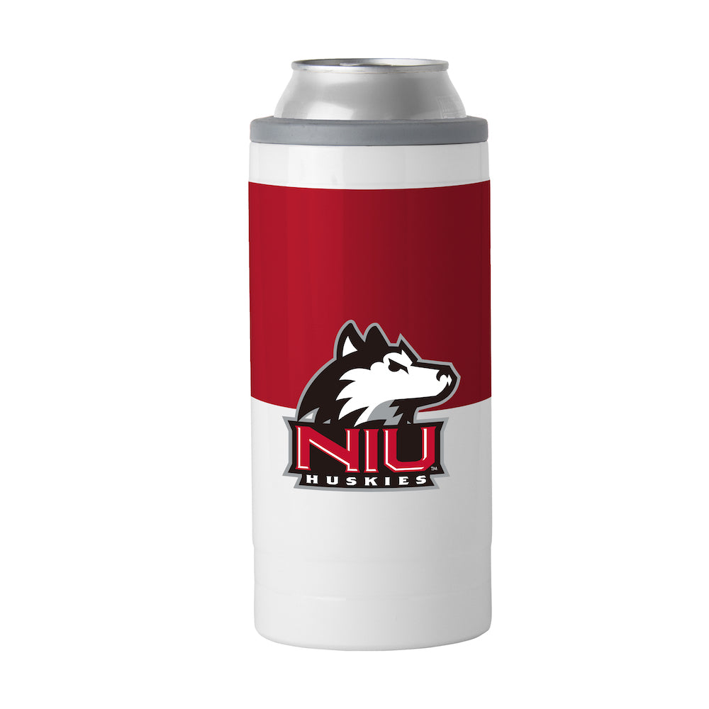 Northern Illinois Huskies colorblock slim can coolie