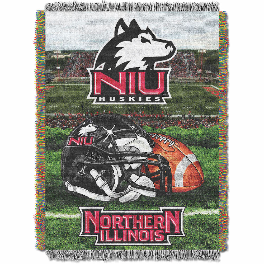 Northern Illinois Huskies woven home field tapestry