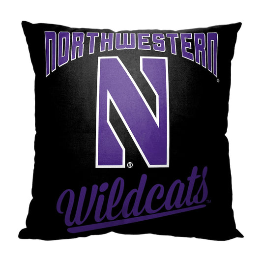 Northwestern Wildcats OFFICIAL throw pillow