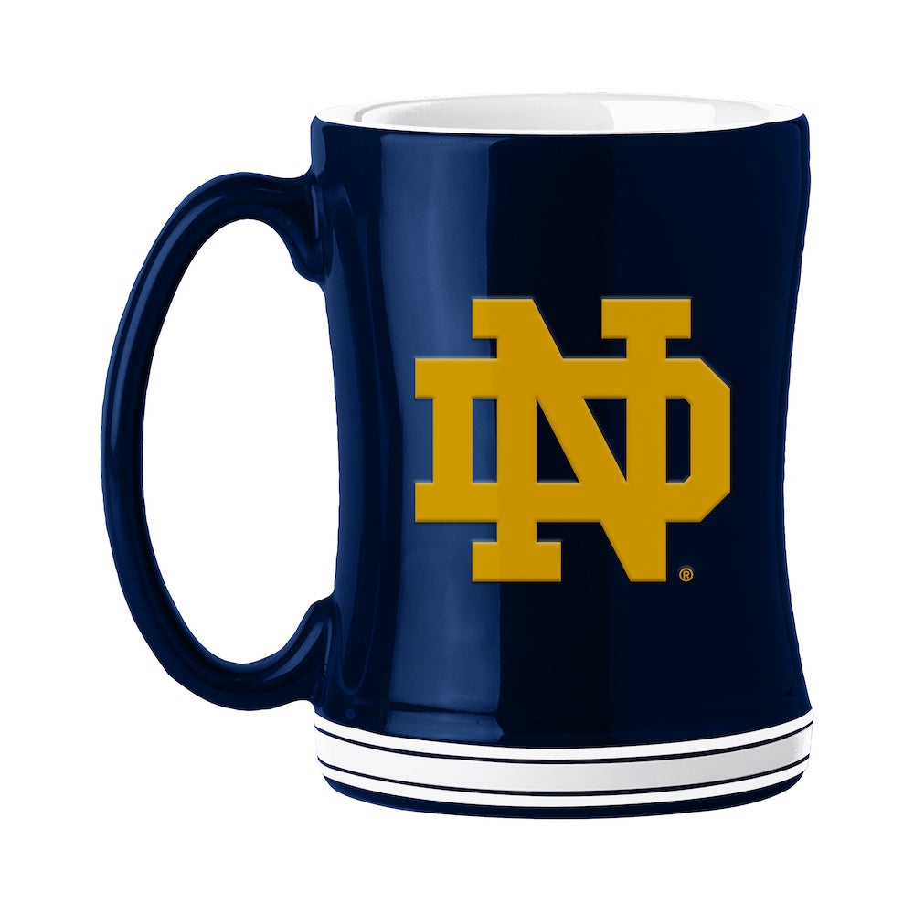 Notre Dame Fighting Irish relief coffee mug