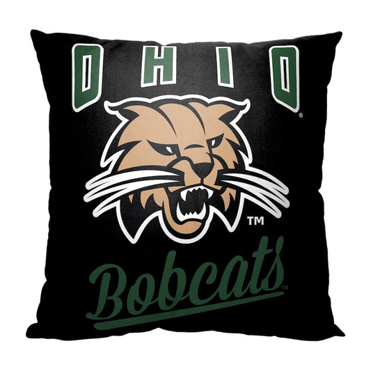 Ohio Bobcats OFFICIAL throw pillow