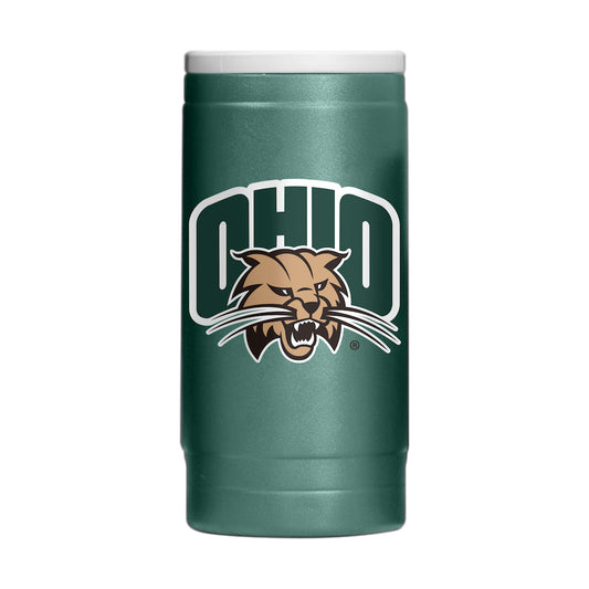 Ohio Bobcats slim can cooler