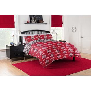 Ohio State Buckeyes full size bed in a bag