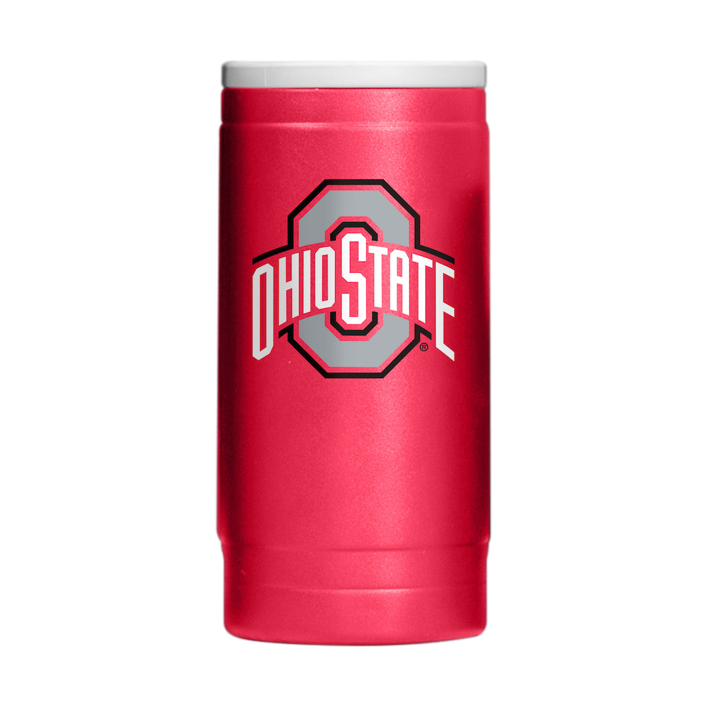 Ohio State Buckeyes slim can cooler